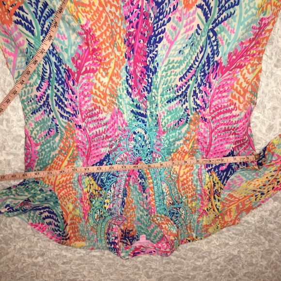 Lilly Pulitzer Sarasota Tunic Blouse - Small C - Picture 6 of 7